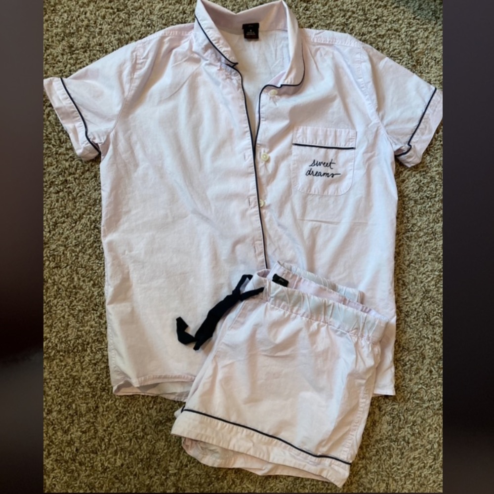 Jcrew pajama set
